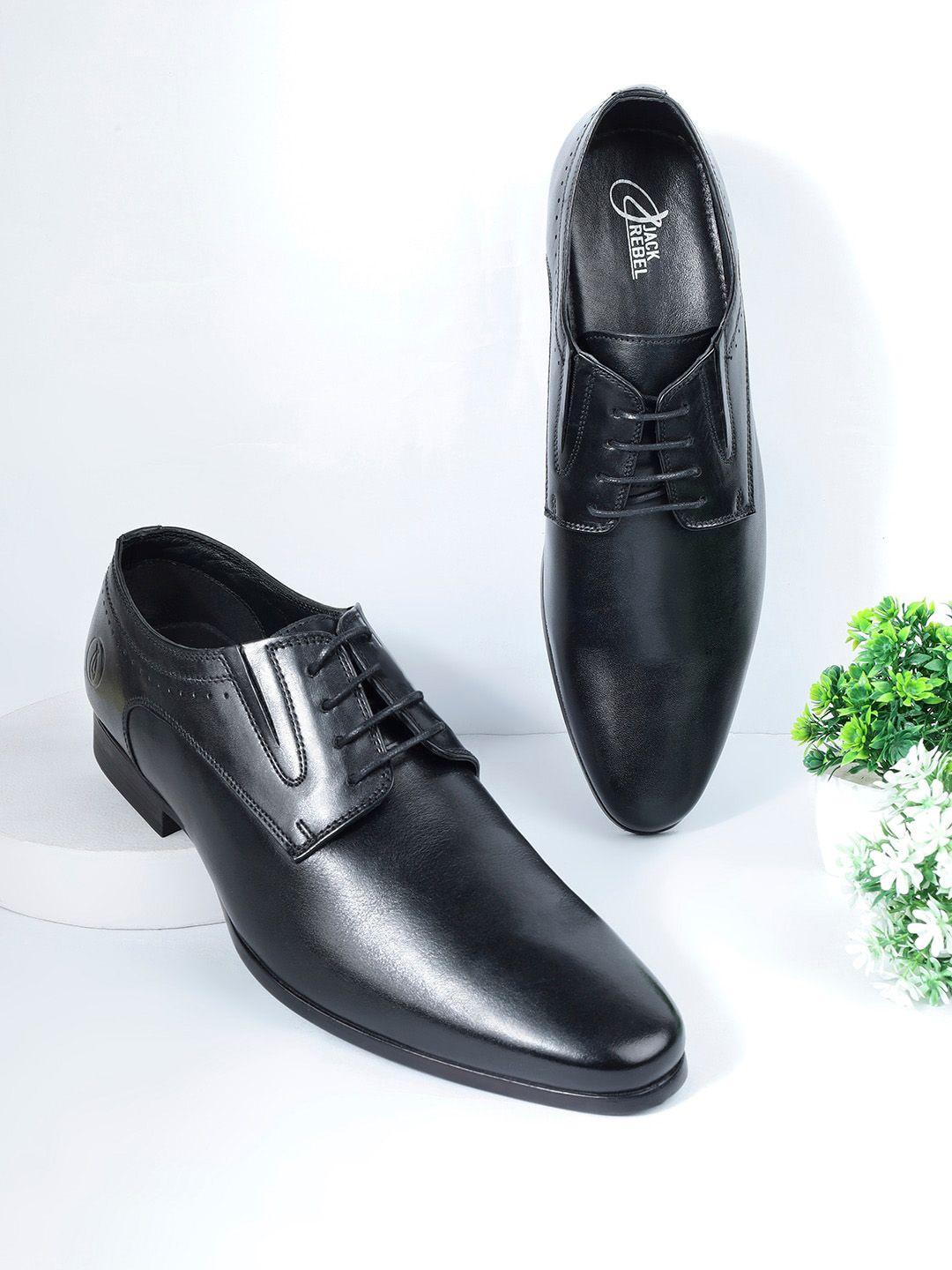 jack rebel men leather formal derbys