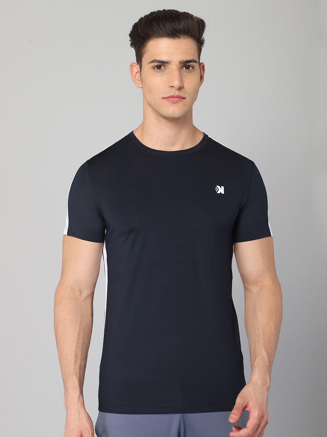 jackdanza men navy blue t-shirt