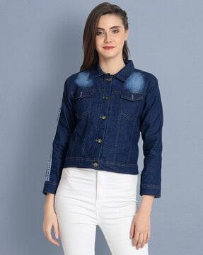 jacket with flap pockets