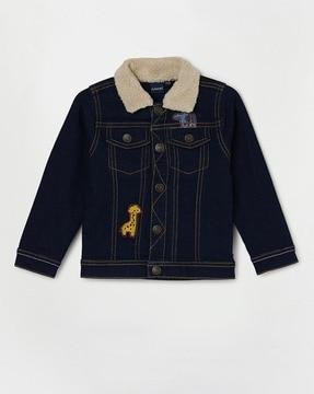 jacket with patch pockets