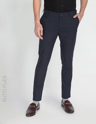 jackson super slim fit autoflex formal trousers