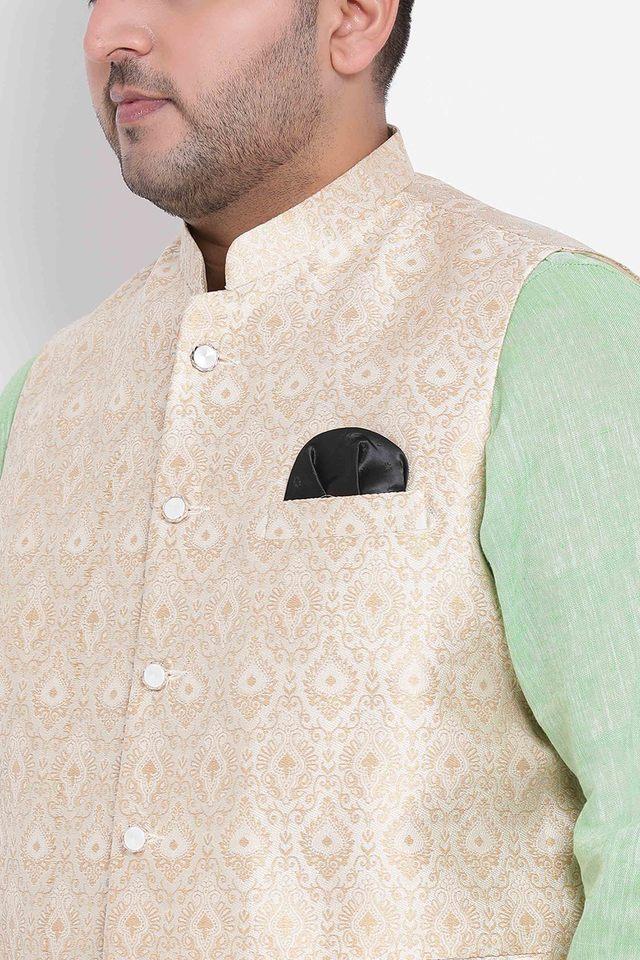 jacquard jacquard mens occasion wear kurta set