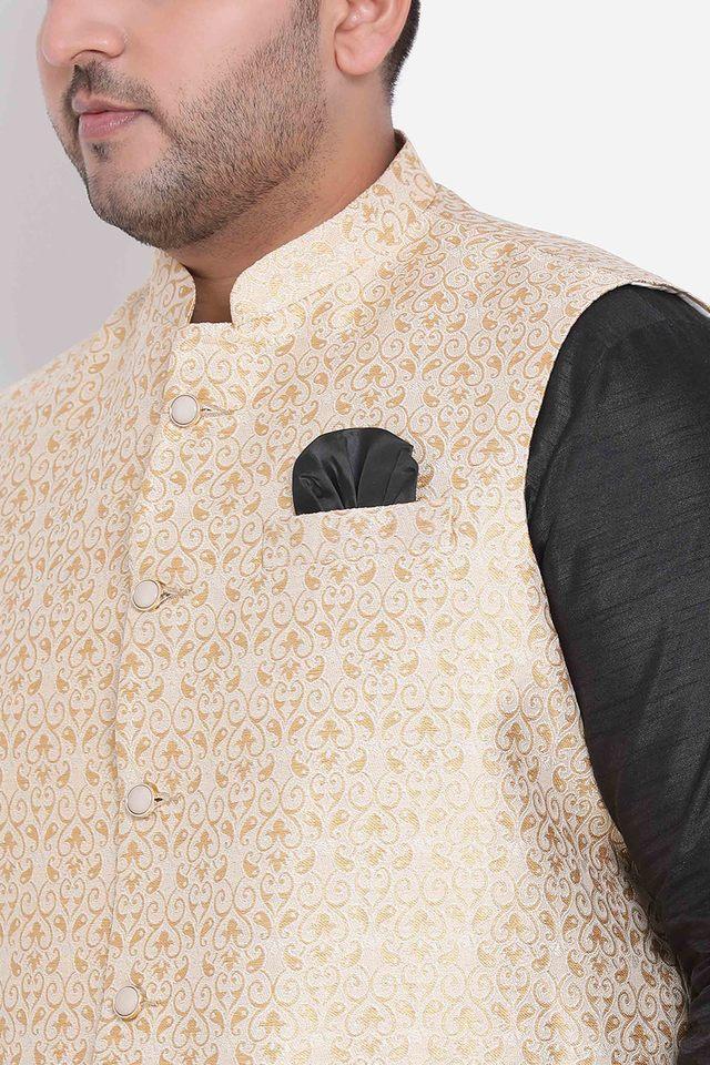 jacquard jacquard mens occasion wear kurta set