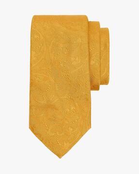 jacquard silk tie