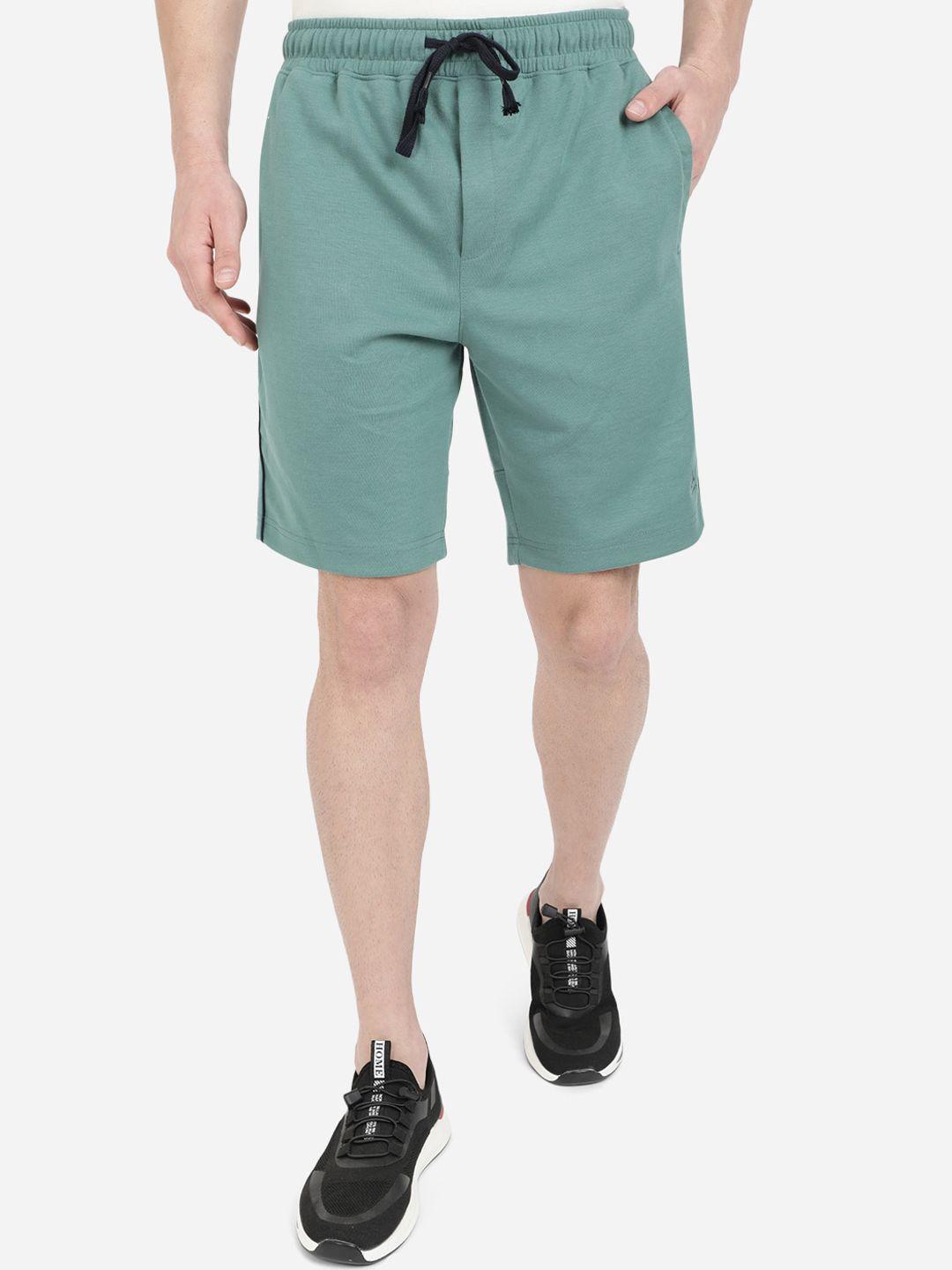 jade blue men green pure cotton shorts