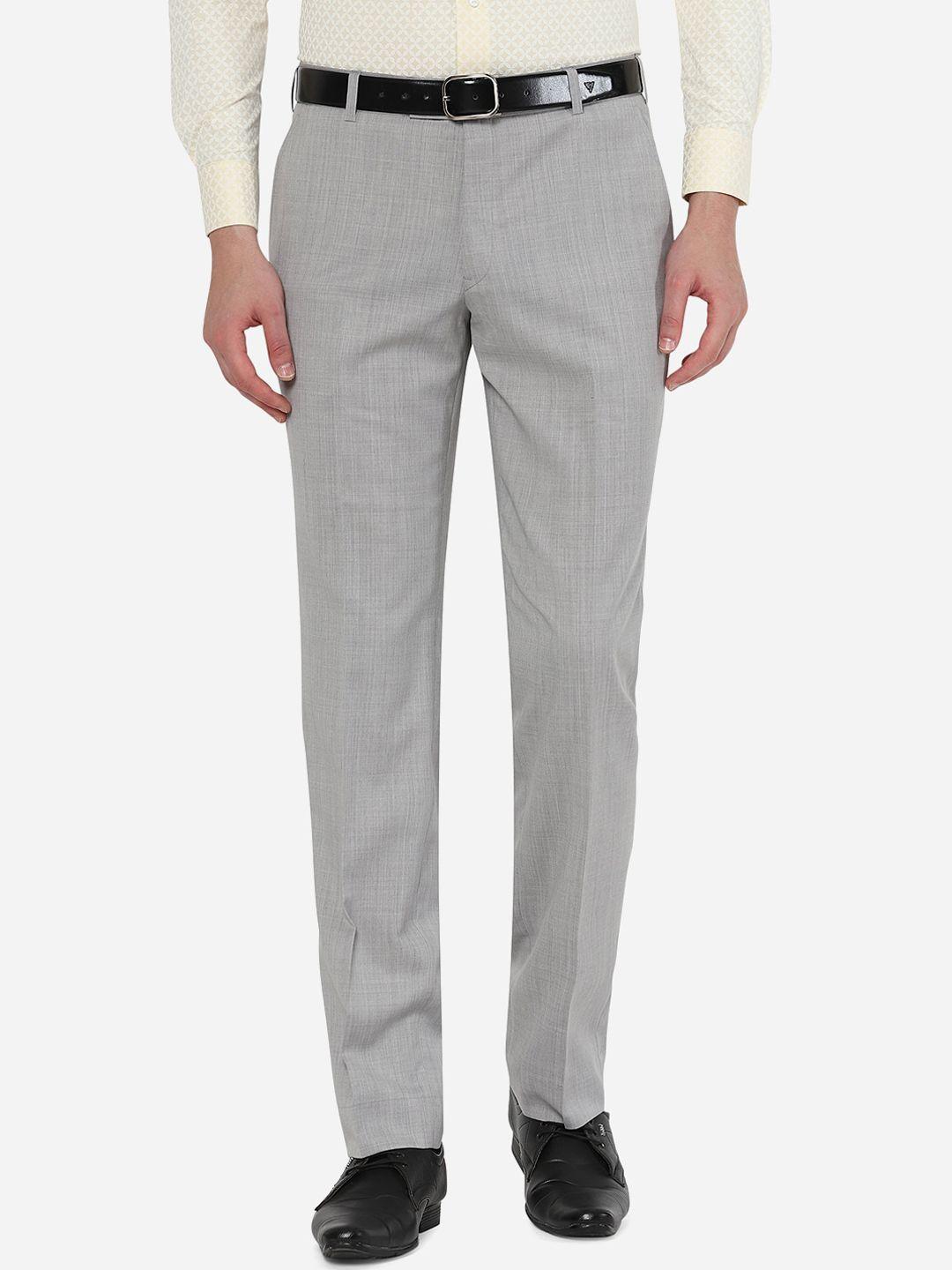 jade blue men grey trousers