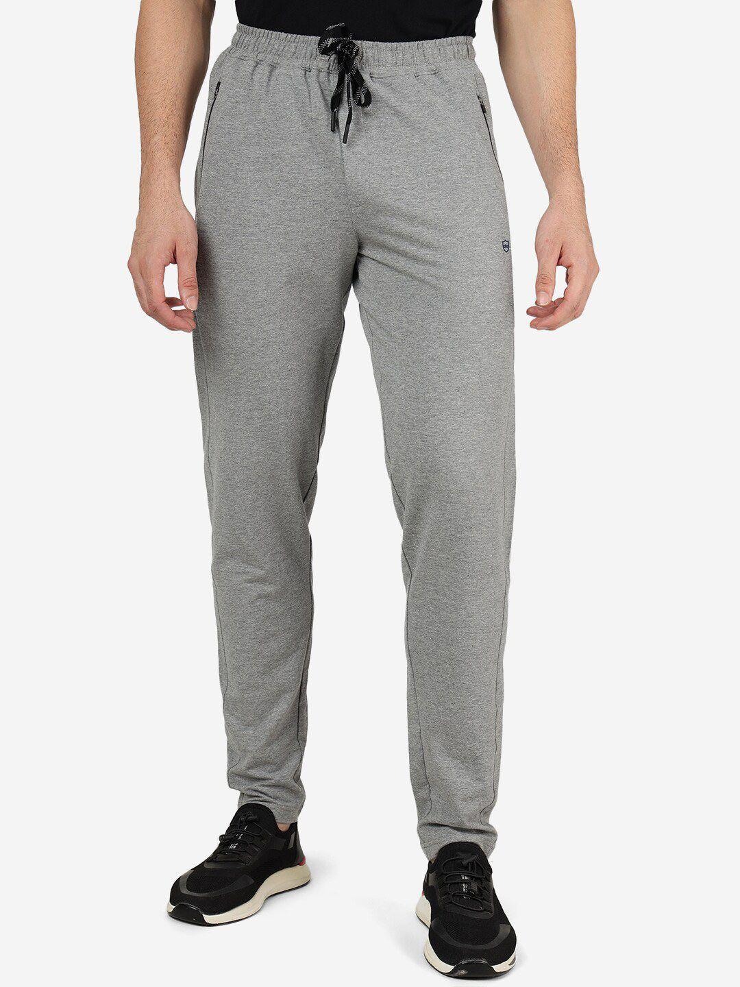 jade blue men mid-rise track pant