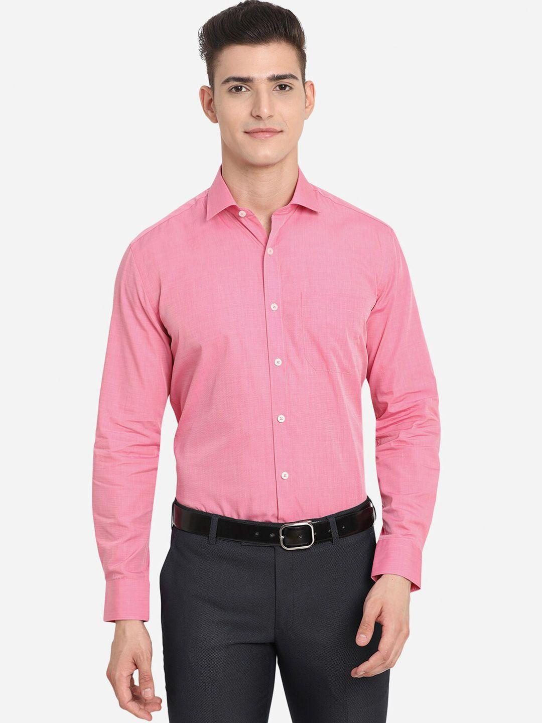 jade blue men pink custom casual shirt