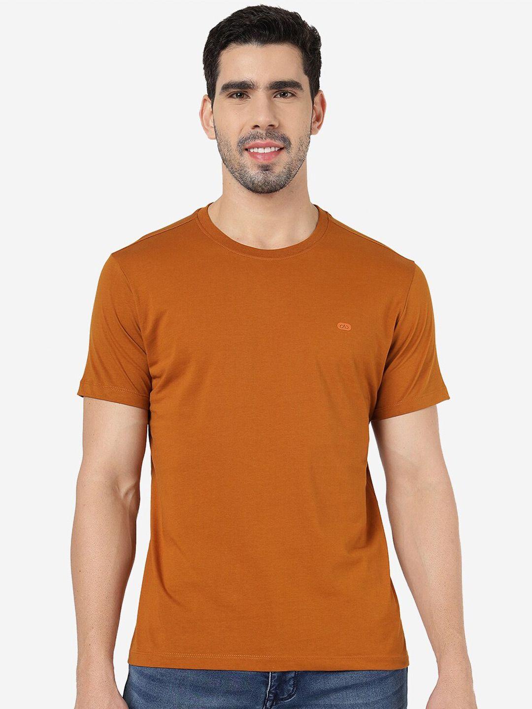 jade blue pure cotton slim fit t-shirt