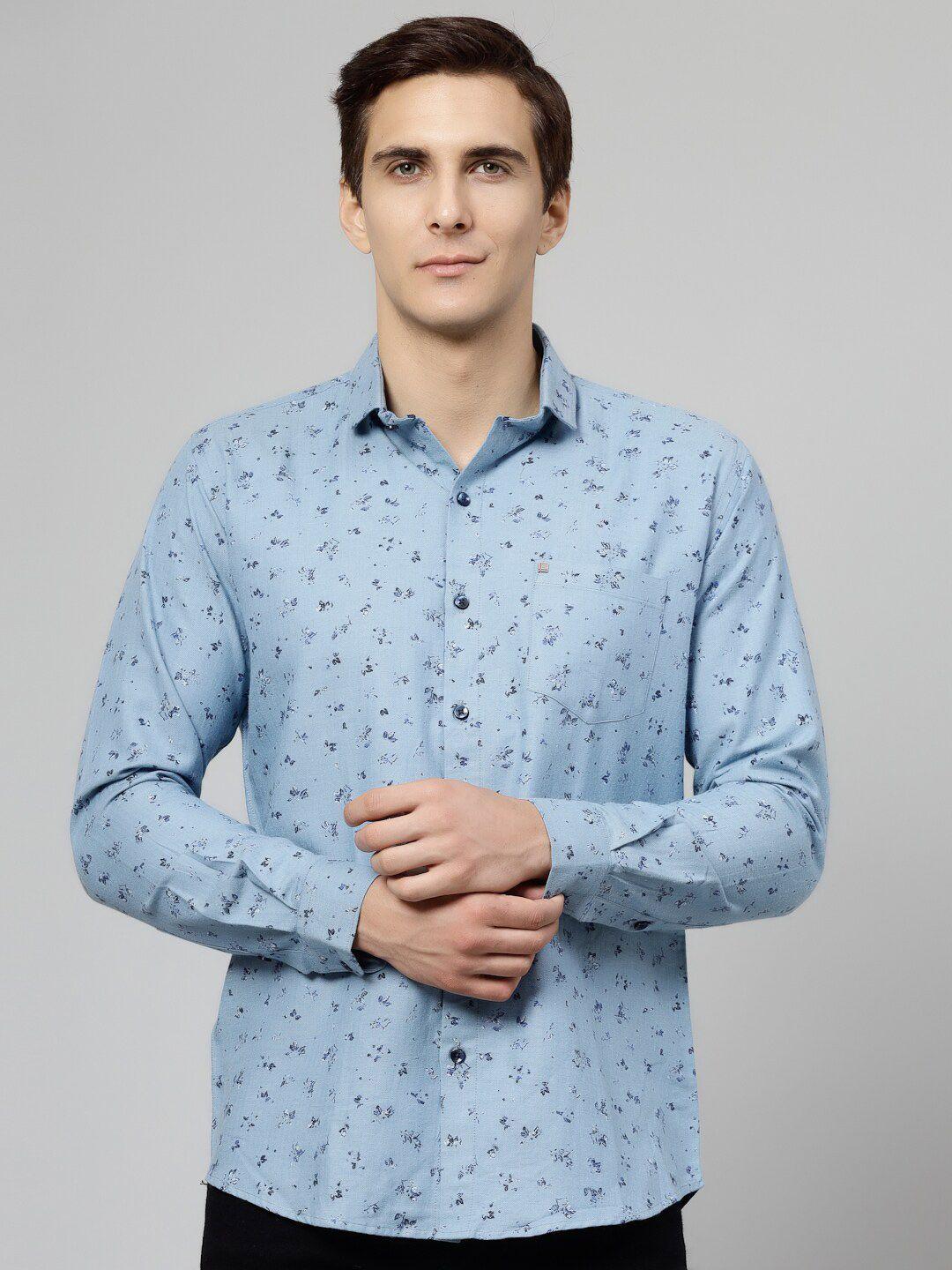 jadeberry floral printed cotton standard casual shirt