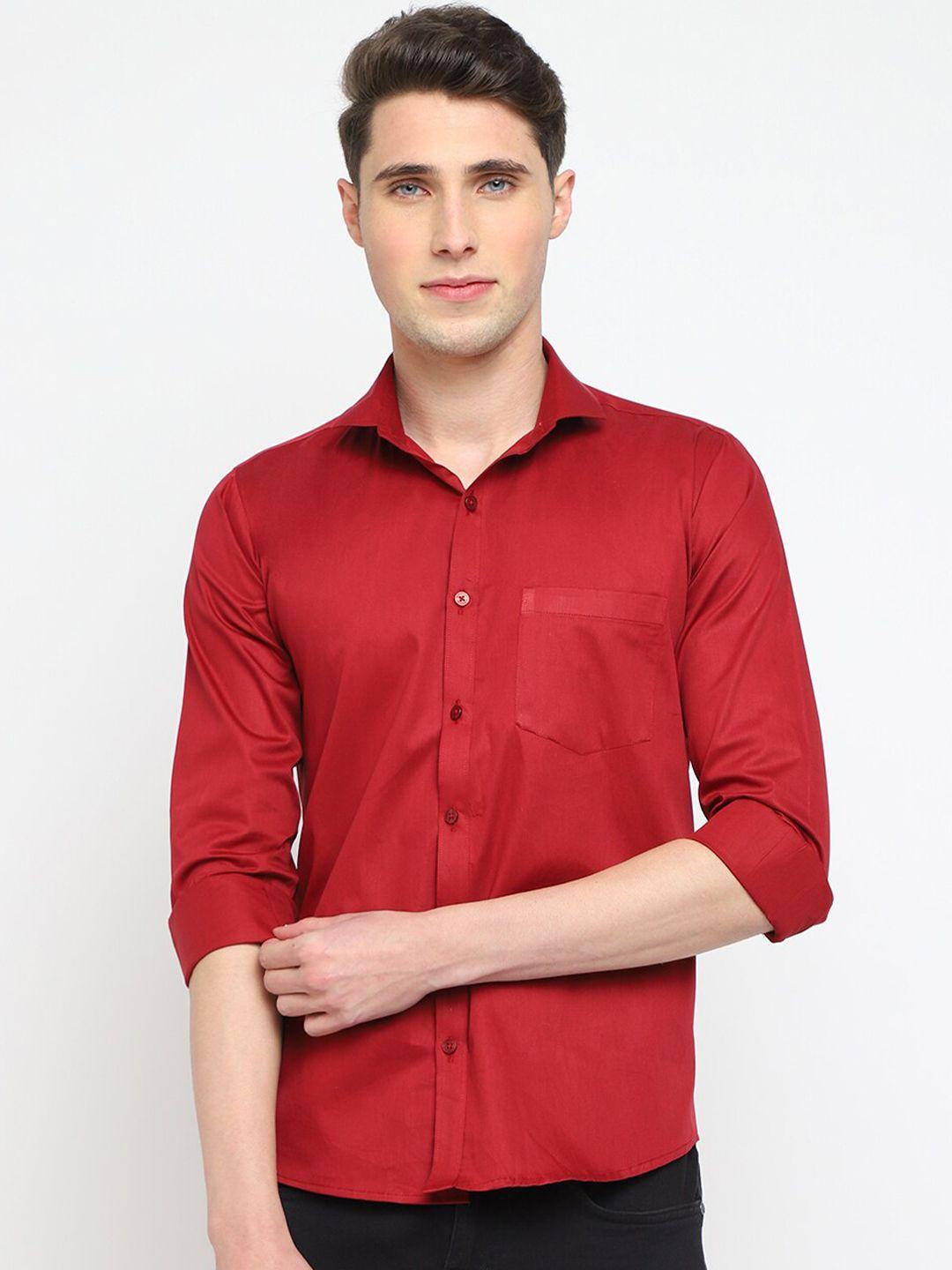 jadeberry classic slim fit cotton casual shirt