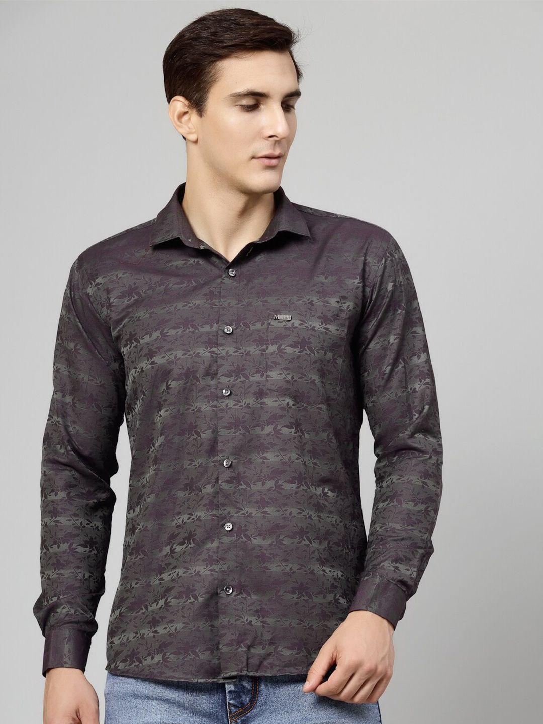 jadeberry printed cotton standard casual shirt