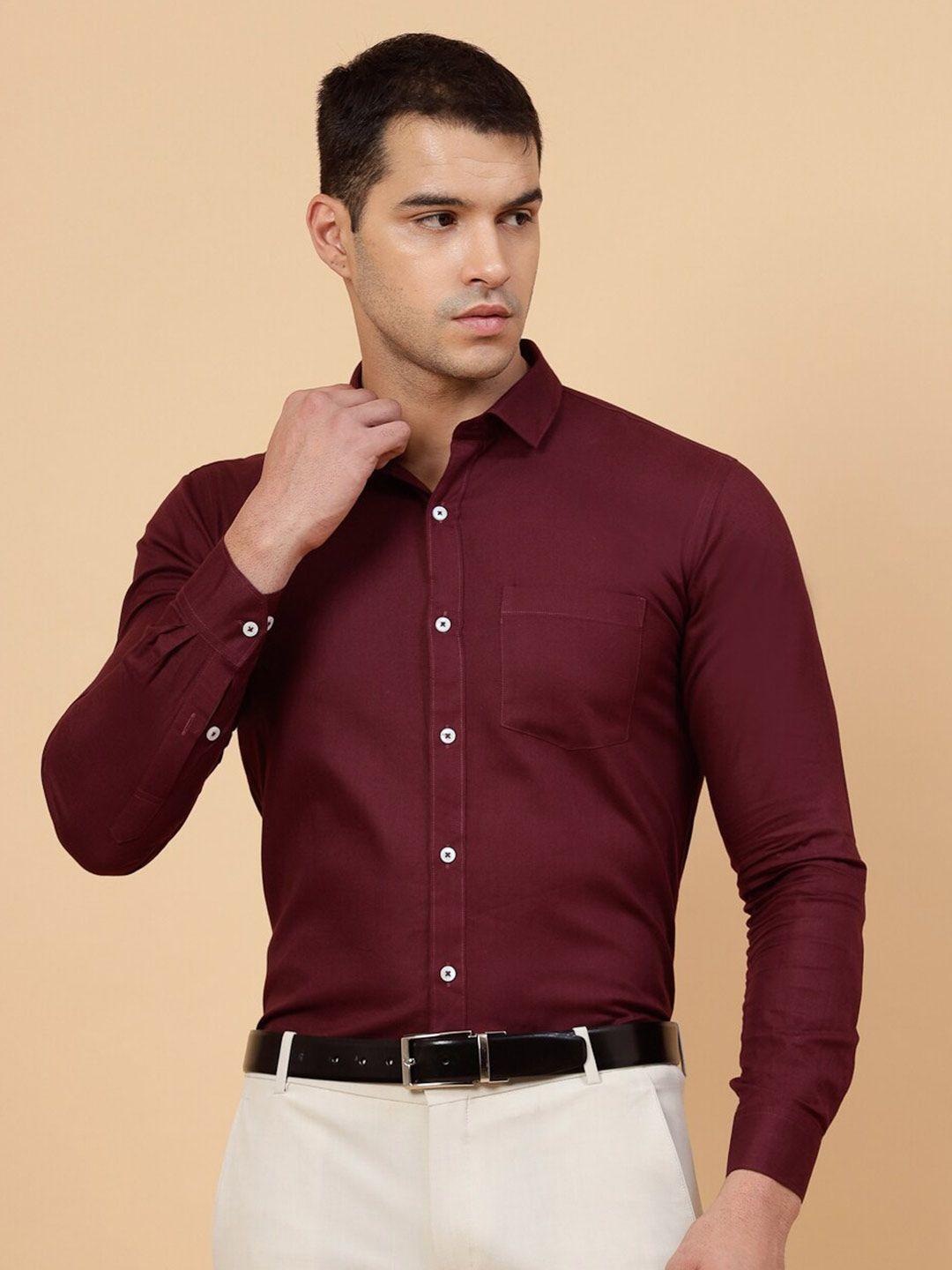jadeberry standard cotton formal shirt