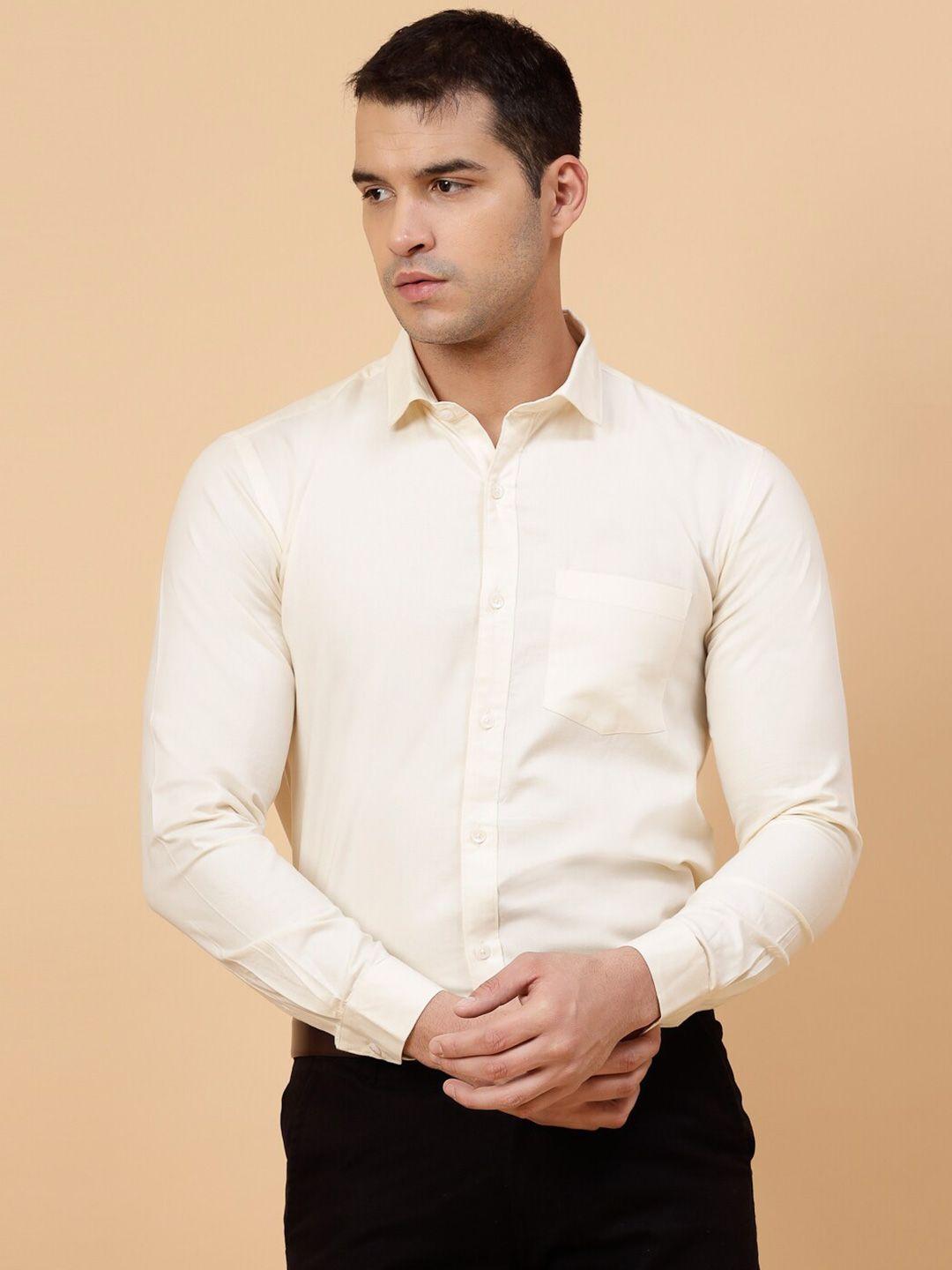 jadeberry standard spread collar cotton formal shirt