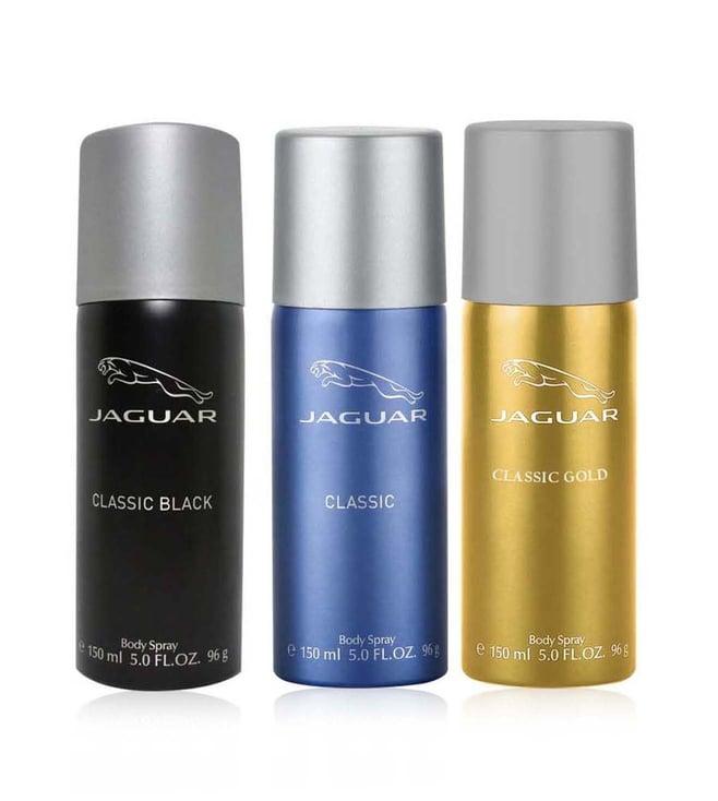 jaguar classic black, jaguar classic, classic gold deo combo set