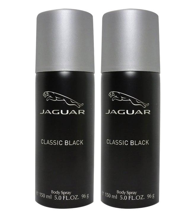 jaguar classic black deodorant spray - pack of 2