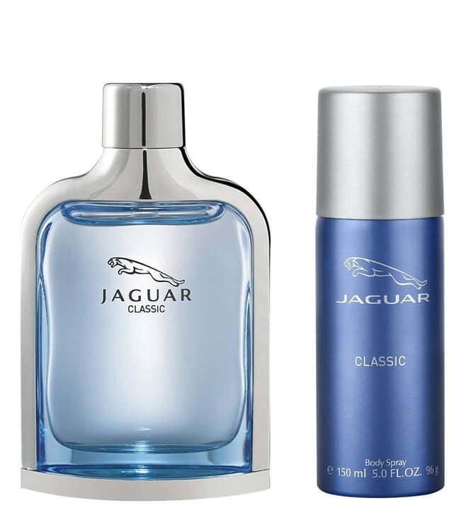 jaguar classic blue eau de toilette with classic deodorant spray