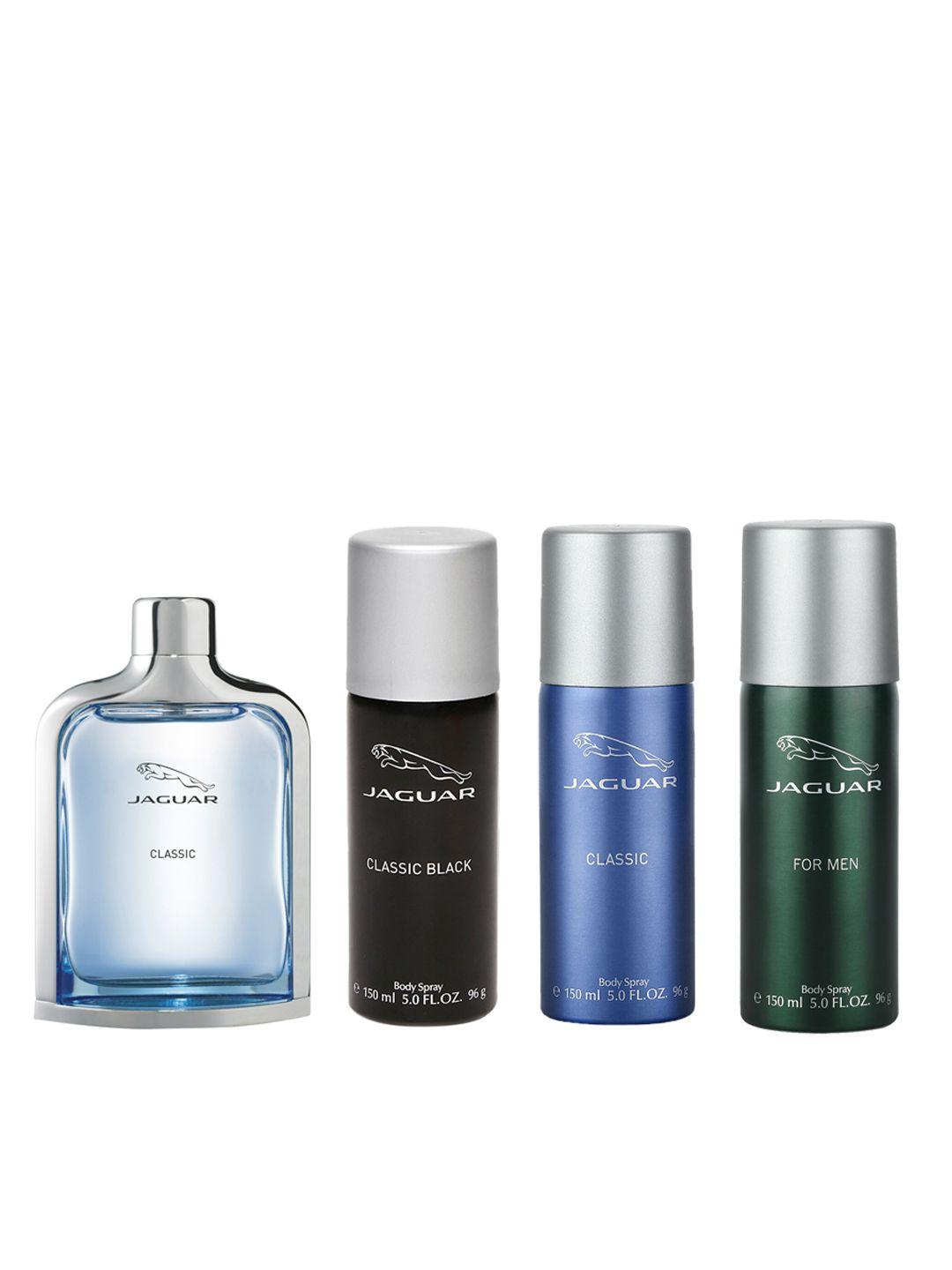 jaguar men set of deodorant sprays & perfume