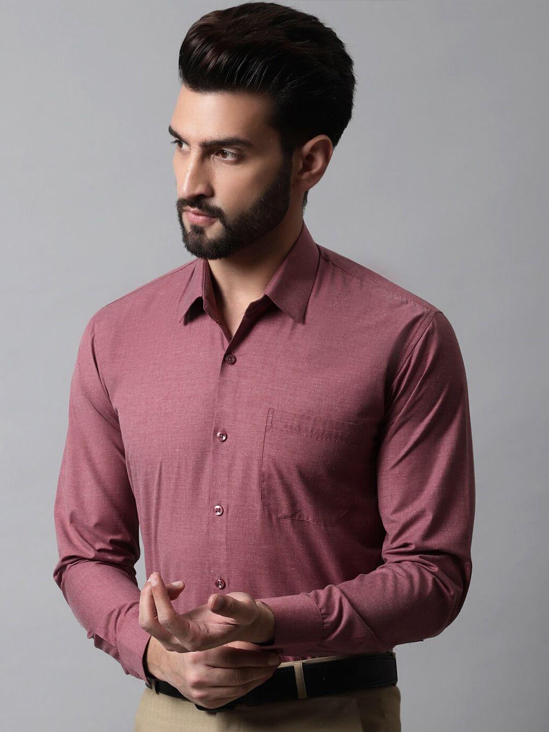 jainish men classic pure cotton formal shirt