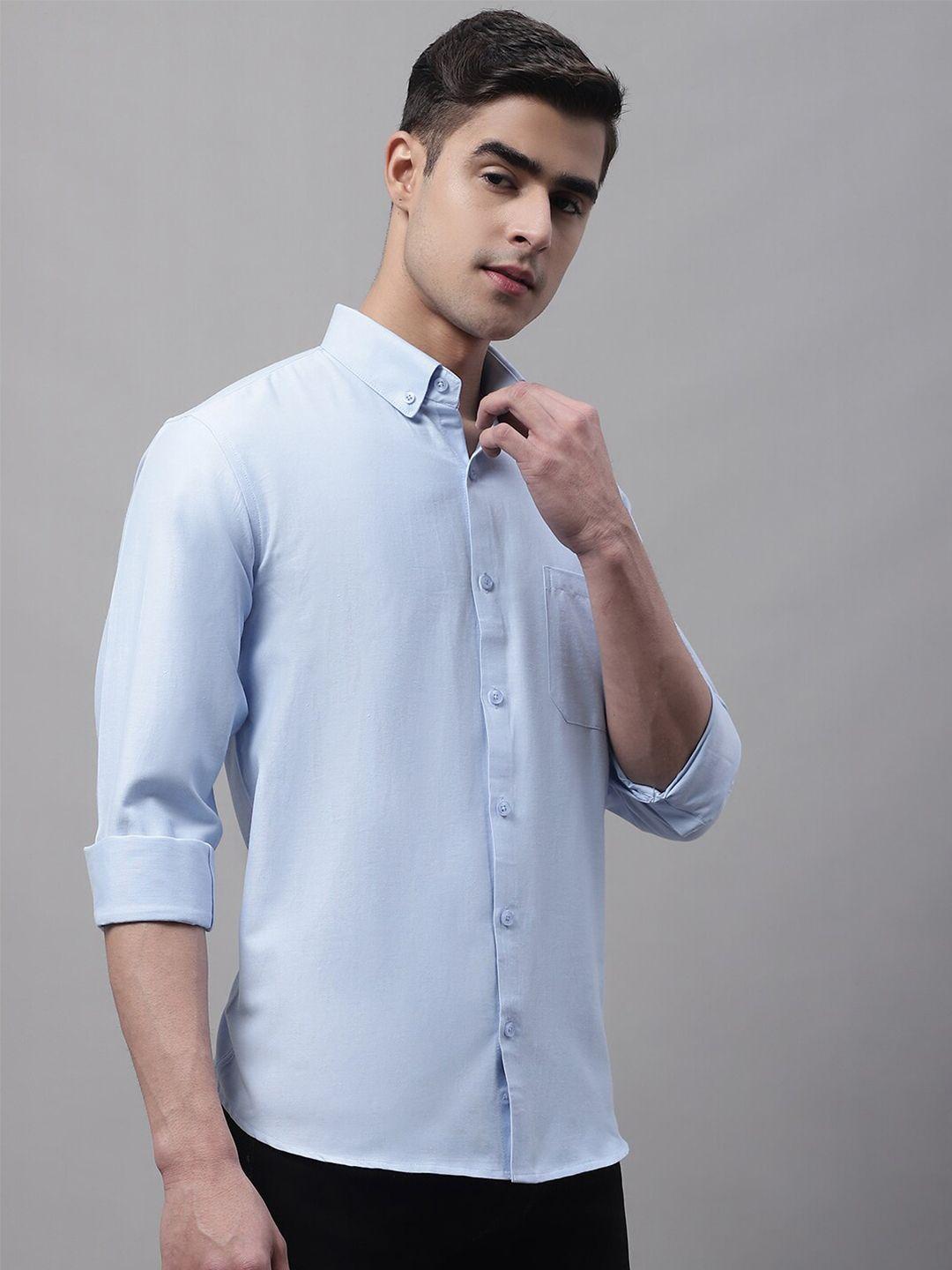 jainish men classic regular fit casual cotton shirt