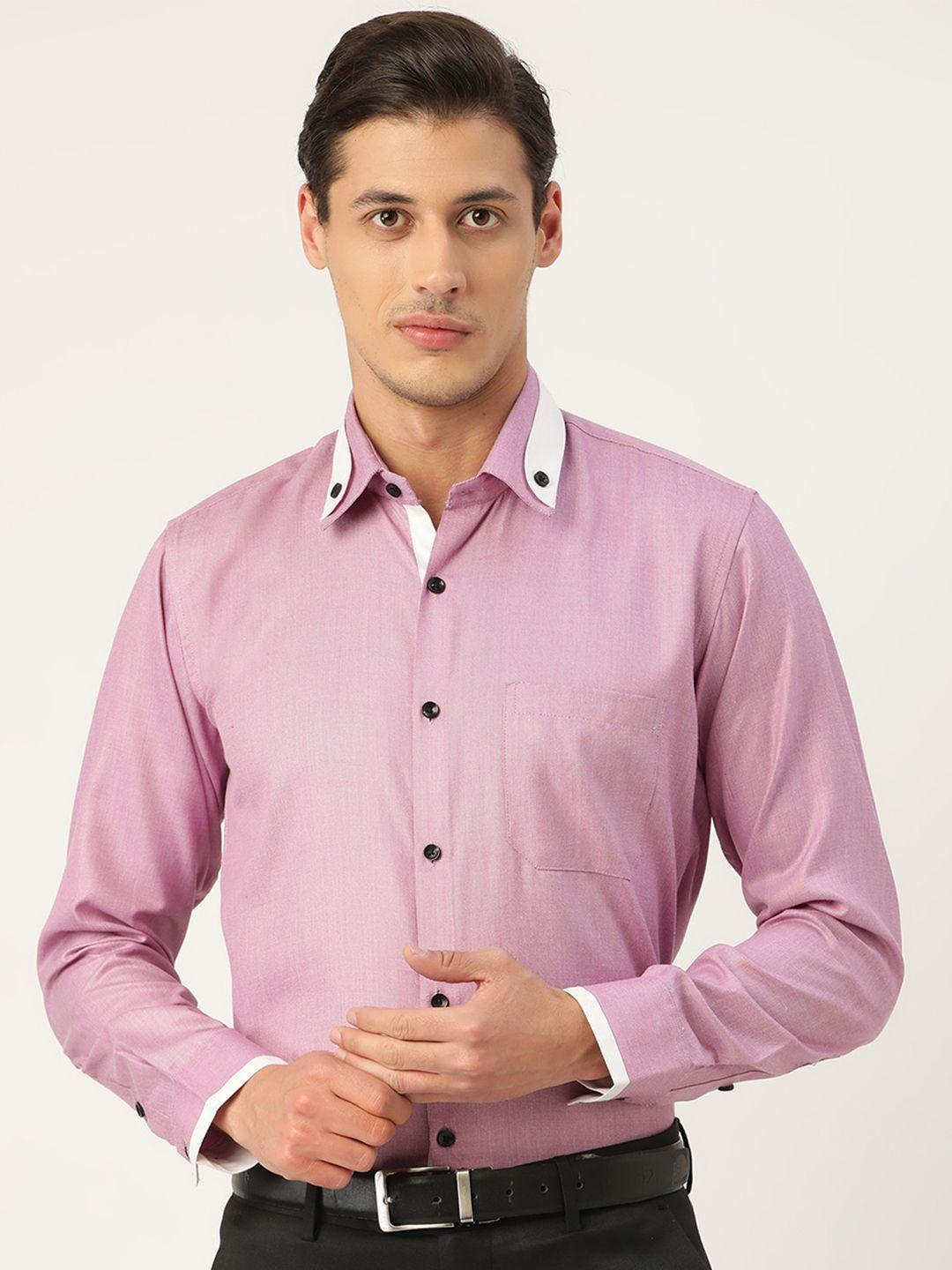jainish spread collar cotton formal shirt