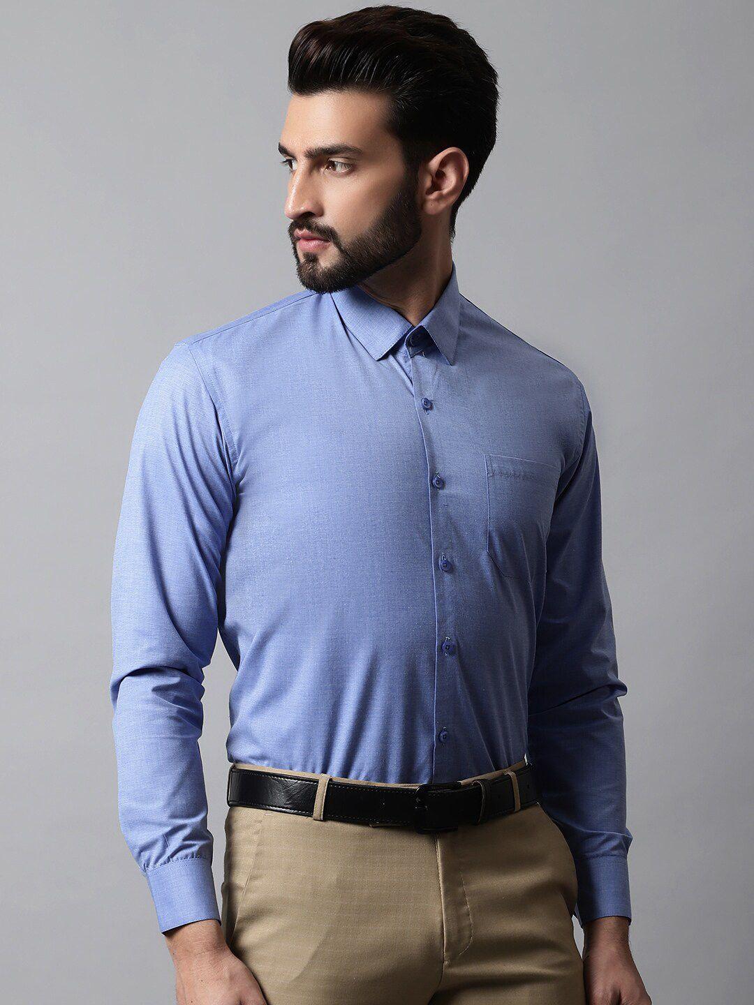 jainish men classic cotton formal shirt