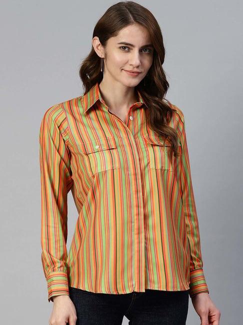 jainish multicolored printed shirt