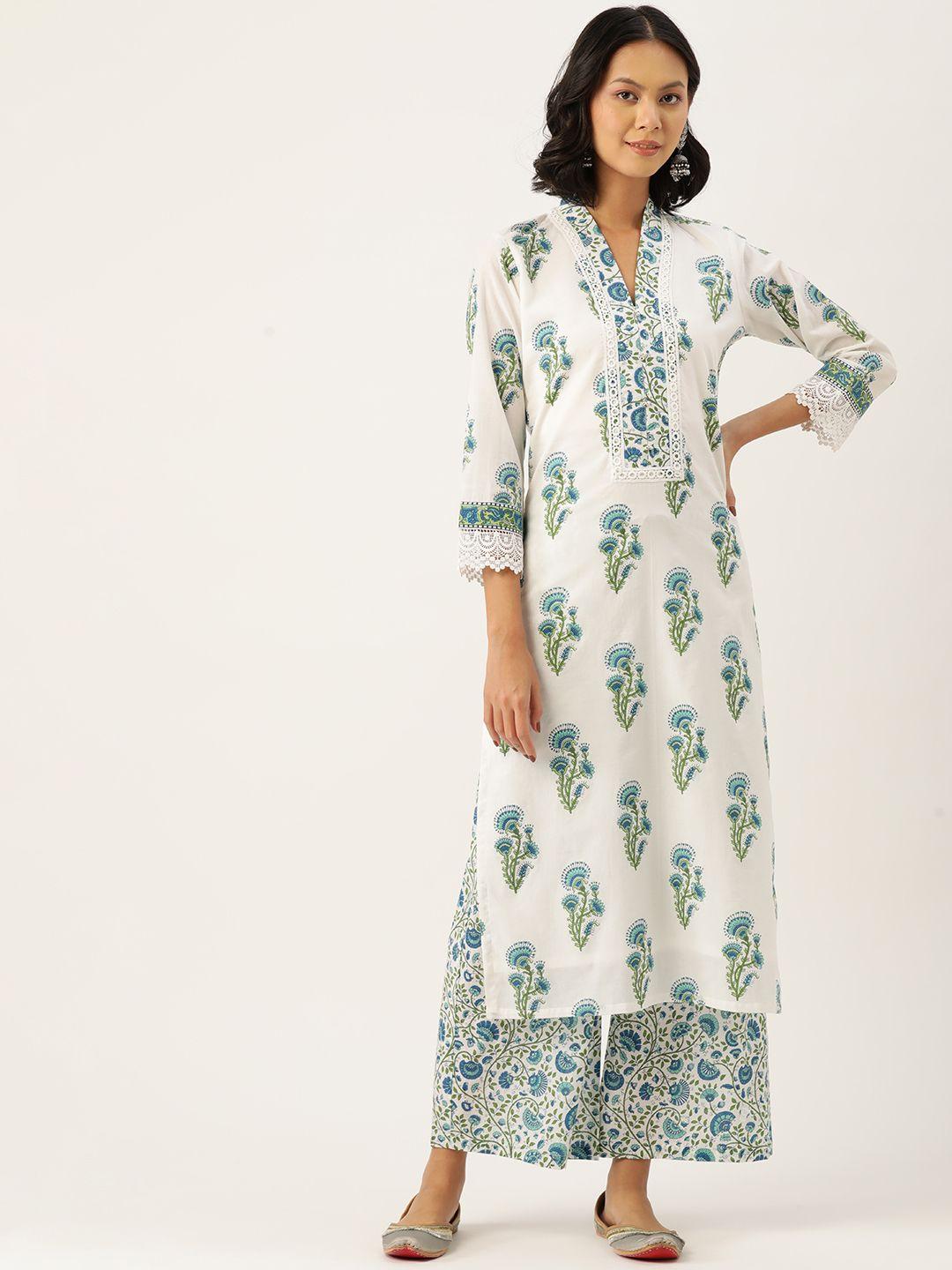 jaipur morni women printed palazzos