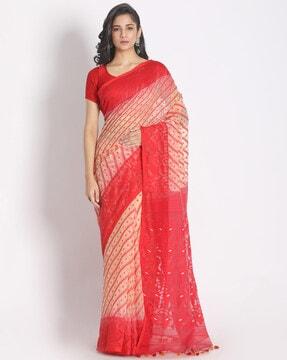 jamdani traditional saree