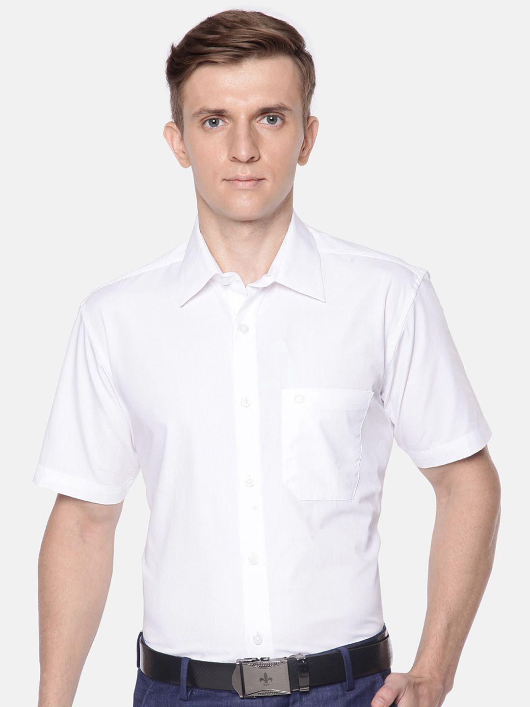 jansons men pure cotton formal shirt