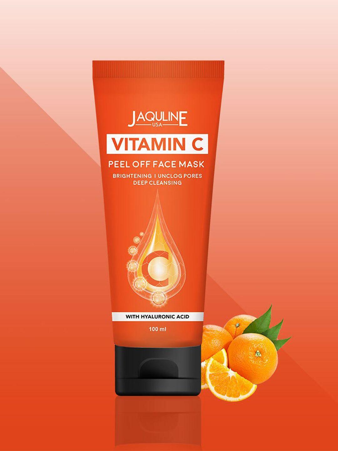 jaquline usa orange vitamin c peel off mask