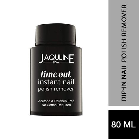 jaquline usa time out instant nail polish remover 80ml