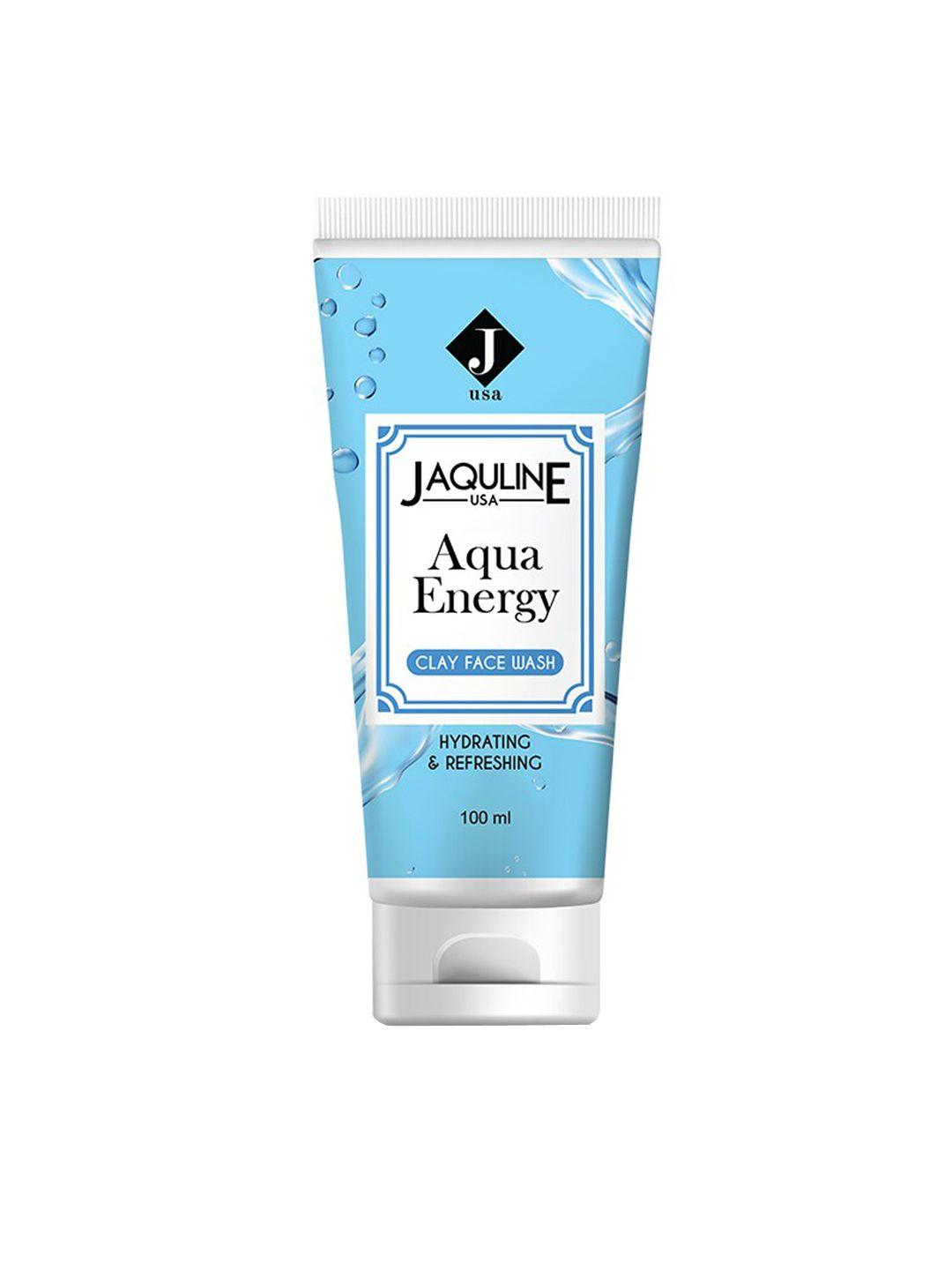 jaquline usa aqua energy clay face wash - 100 ml