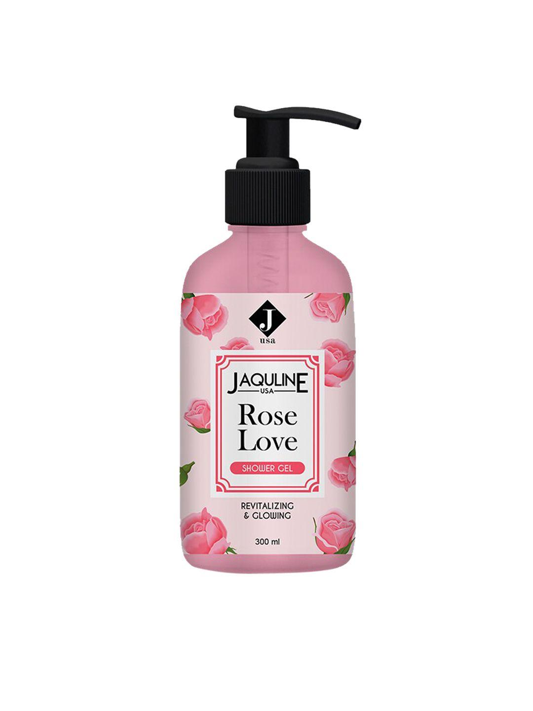 jaquline usa rose love shower gel - 300 ml