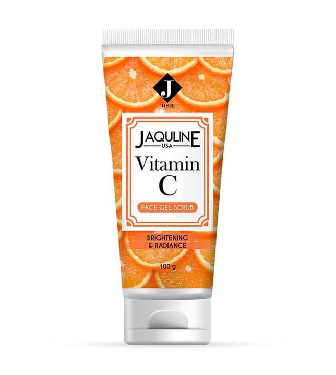 jaquline usa vitamin c face gel scrub - 100 gm