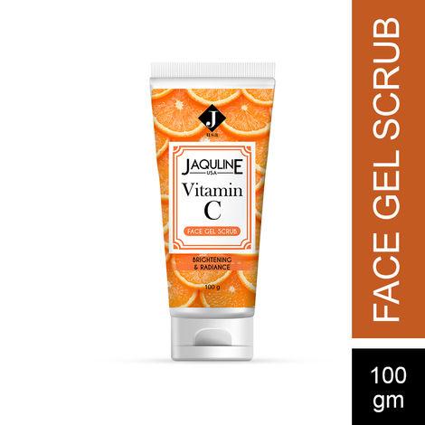 jaquline usa vitamin c face gel scrub 100gm