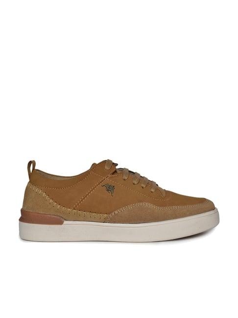 jaripeo by buckaroo men's fame tan casual sneakers