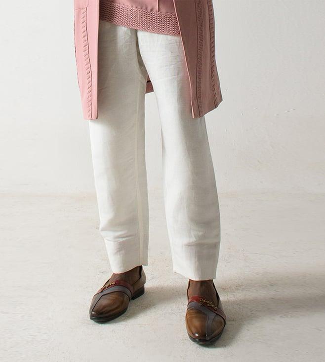 jatin malik ivory jmc in paris mr. pink trousers