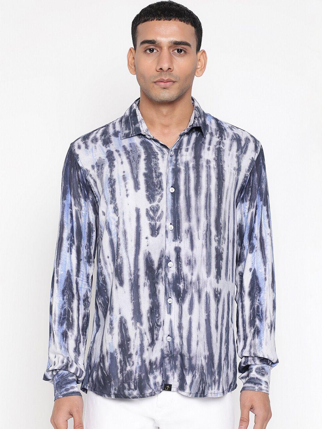 javinishka classic abstract printed casual shirt