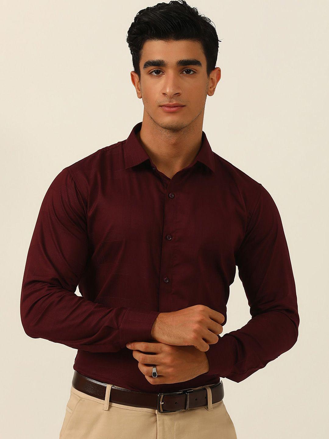 javinishka classic tailored fit pure cotton formal shirt