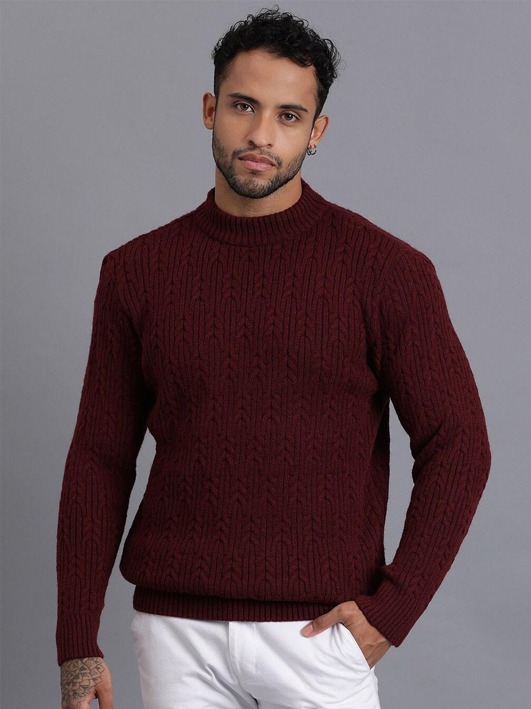 javinishka cable knit woollen pullover