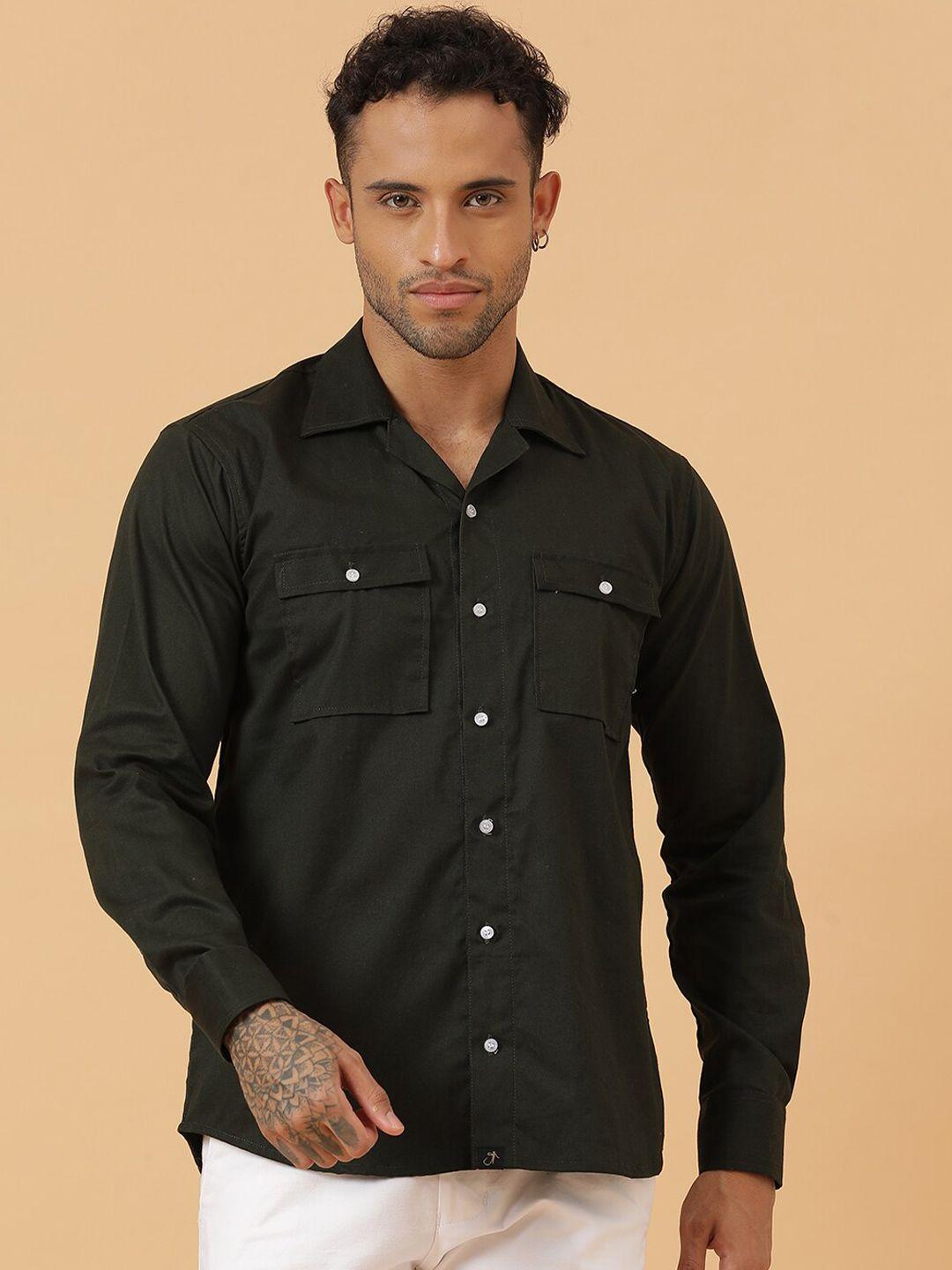 javinishka relaxed pure cotton casual shirt