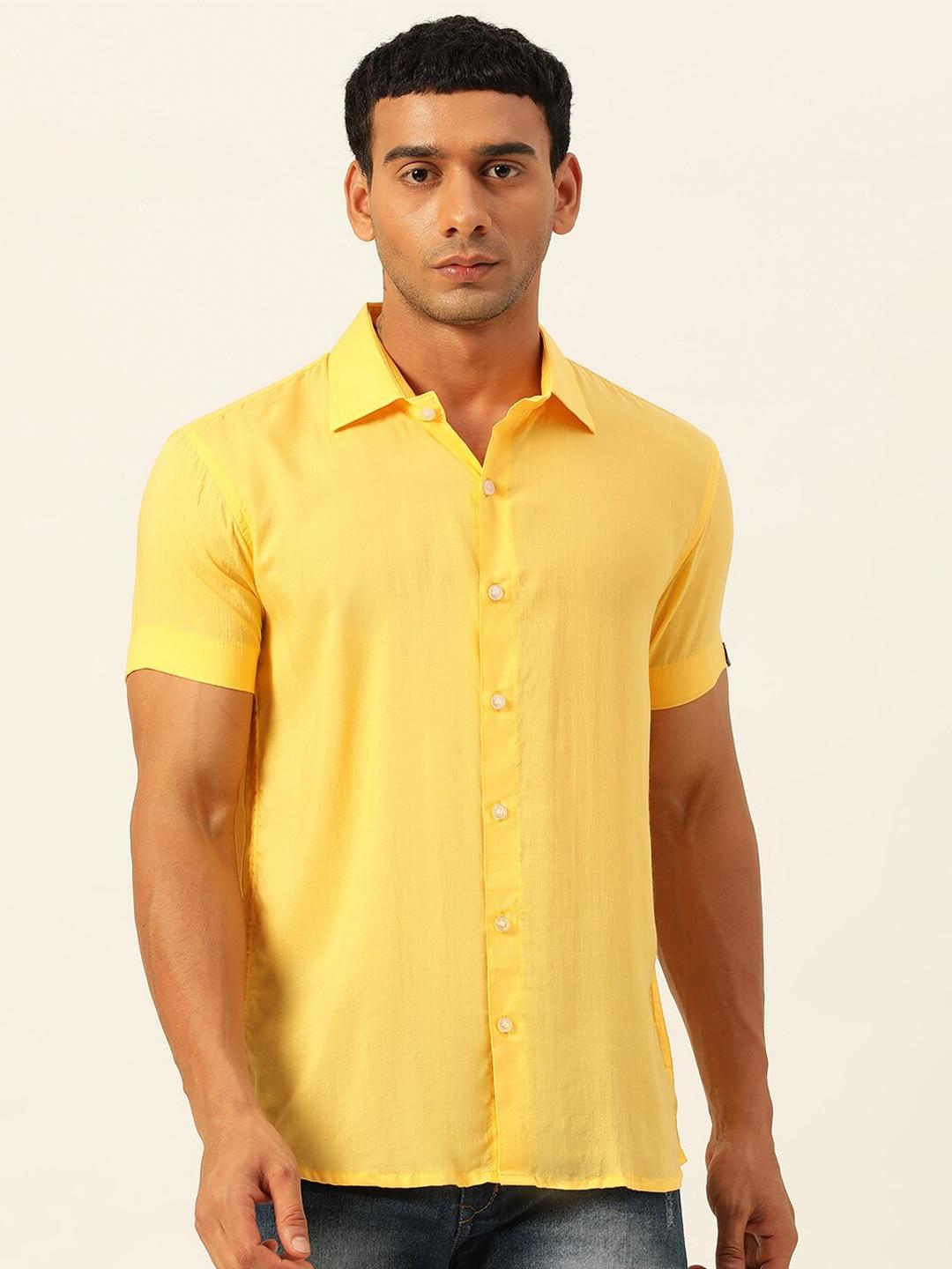javinishka spread collar indian slim slim fit casual shirt