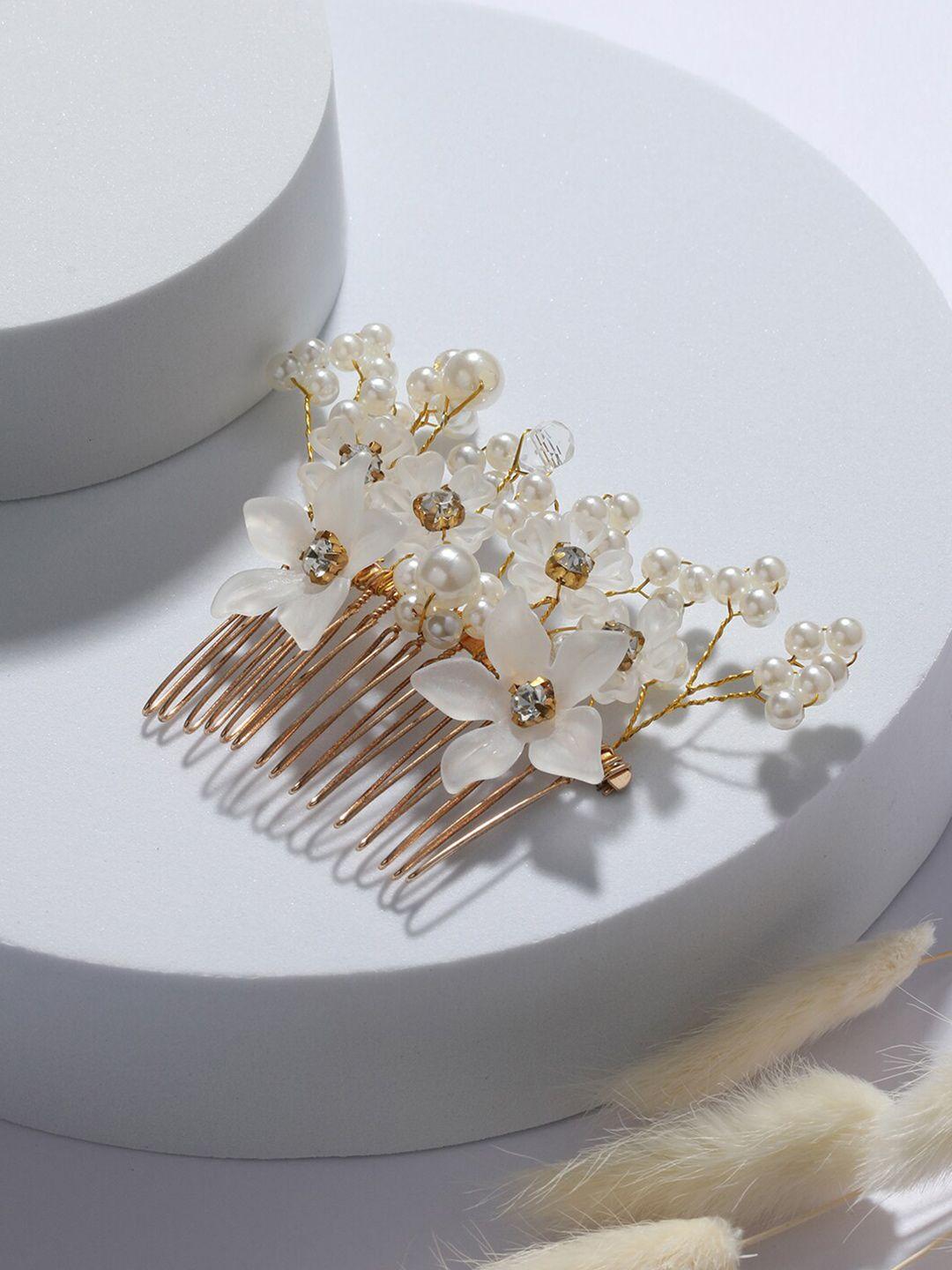 jazz and sizzle embellished comb pin