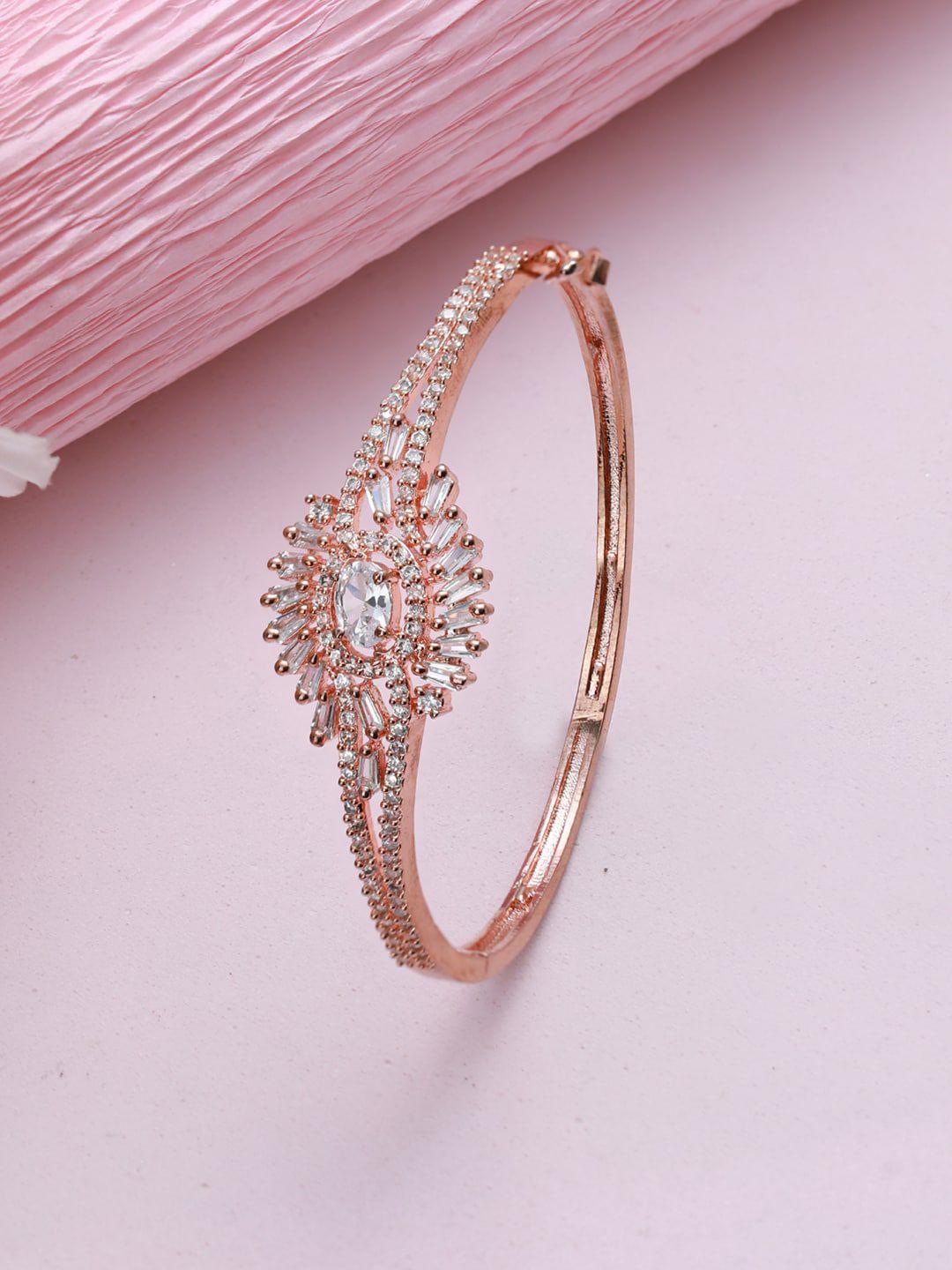 jazz and sizzle women rose gold bracelet