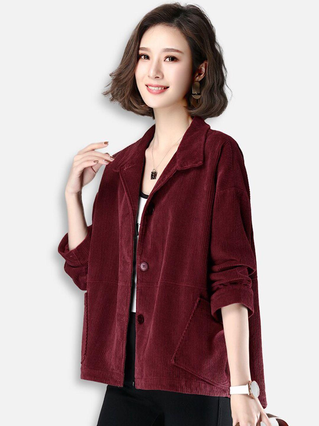 jc collection women red cape jacket