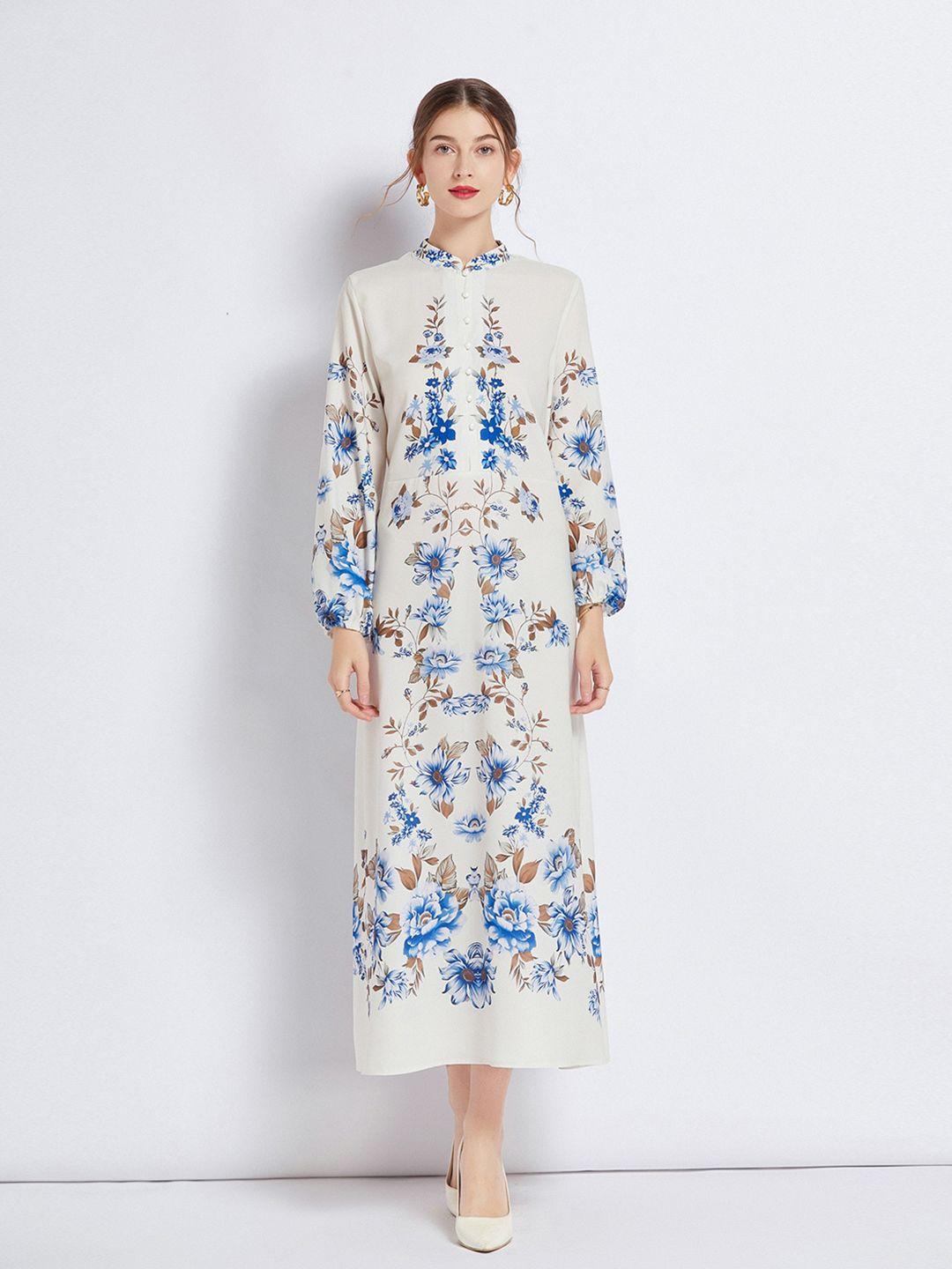 jc collection floral printed maxi dress