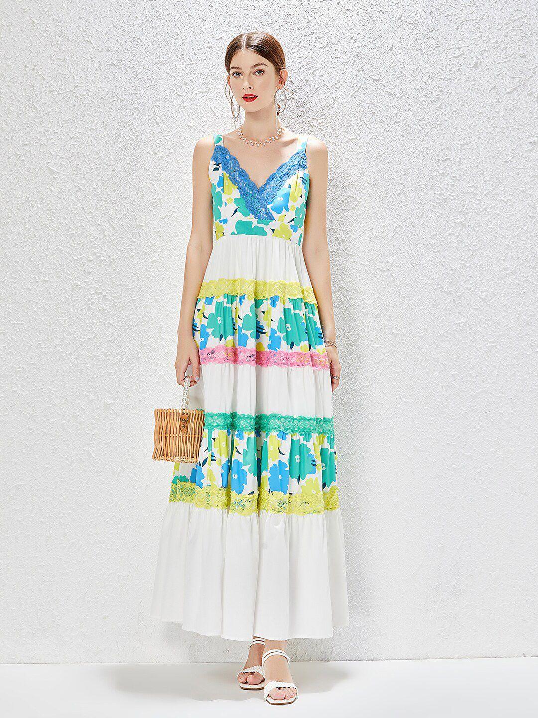 jc collection multicoloured floral maxi dress