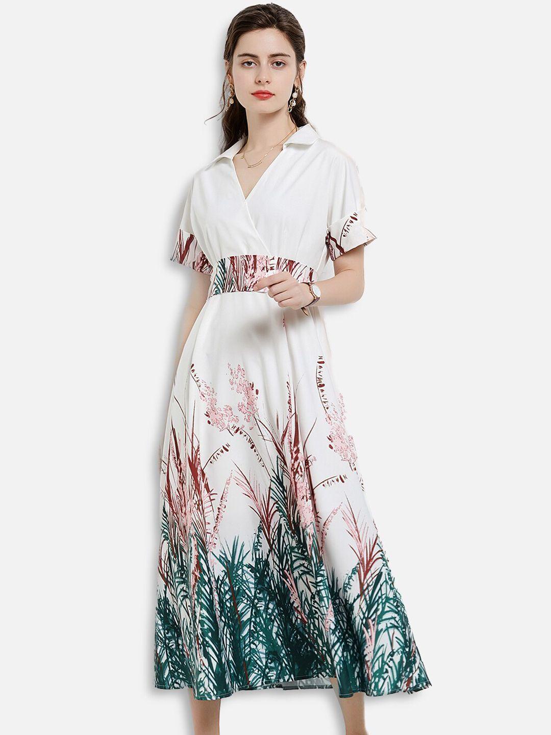 jc collection multicoloured floral midi dress