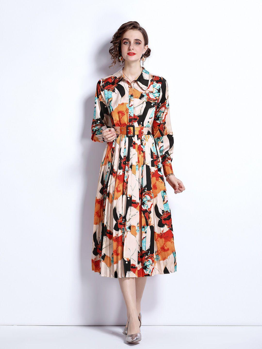 jc collection multicoloured floral midi dress